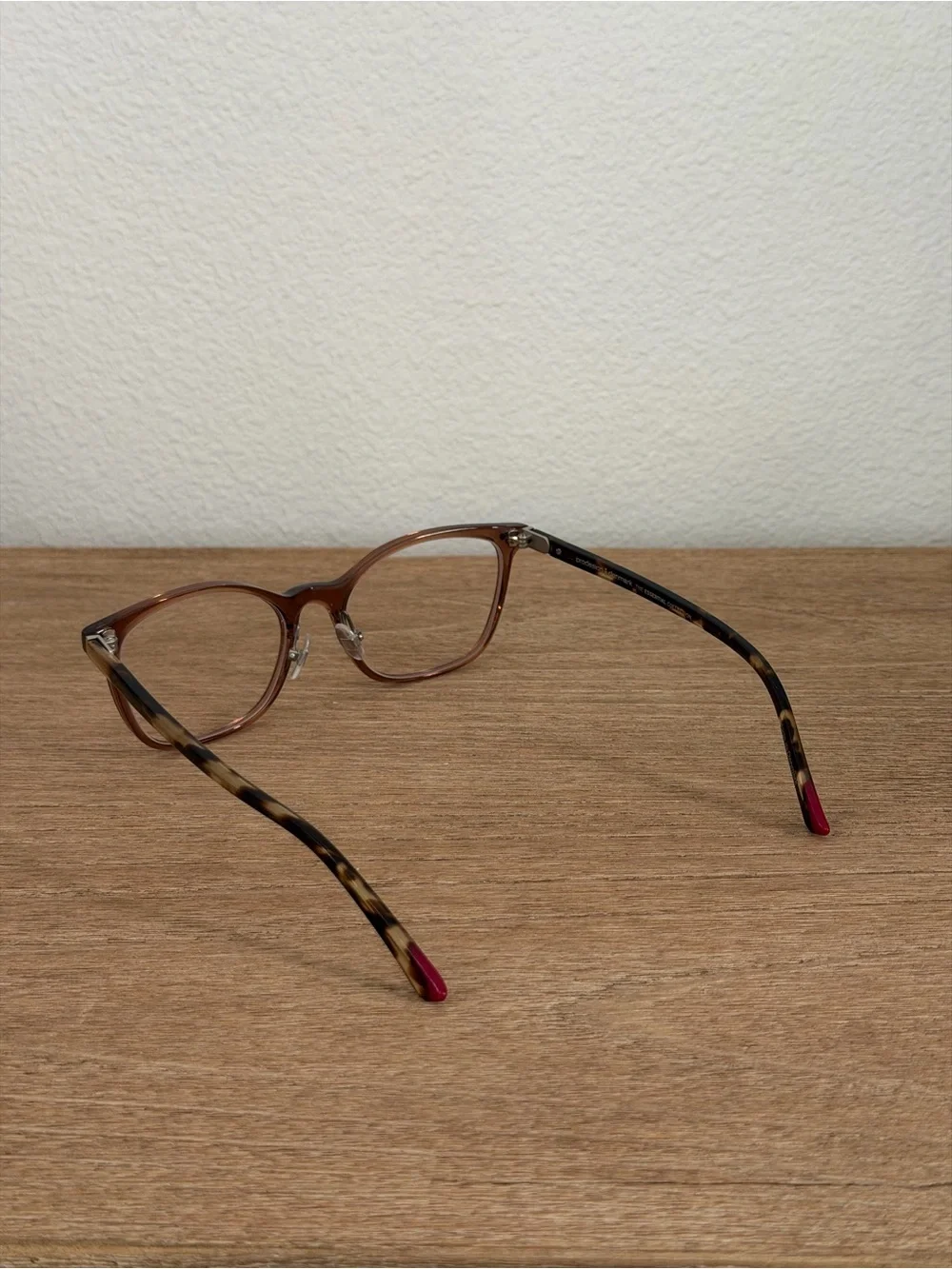 Women's Brown Gradient Rectangular Optical Glasses